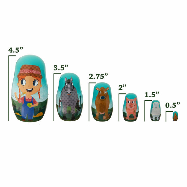 Barnyard Nesting Doll