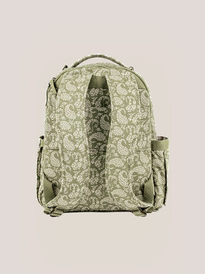 Sazan + JuJuBe Classic Diaper Backpack - Paisley Floral - MOOGCO Baby