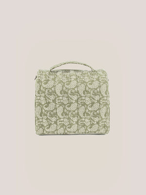 Sazan + JuJuBe Insulated Bottle Bag - Paisley Floral