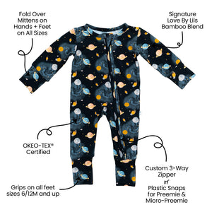 Thain Bamboo Convertible Footie