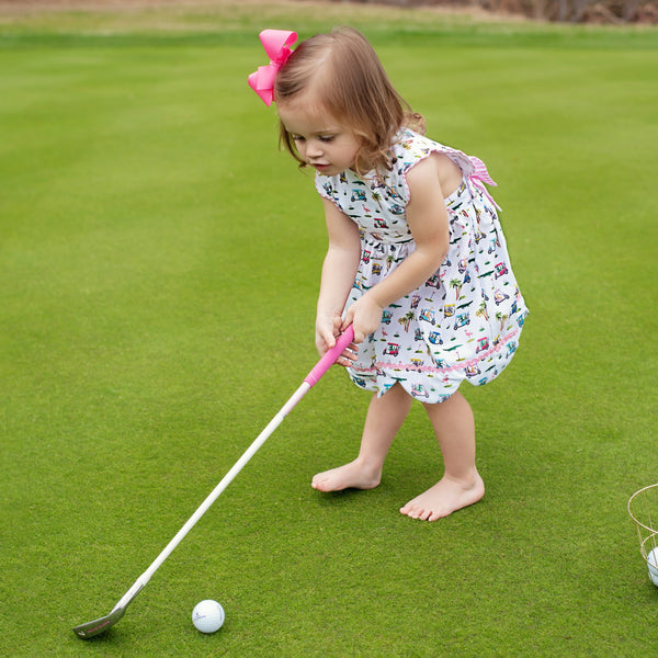 The Palms Reversible Golf Dress - MOOGCO Baby