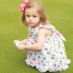 The Palms Reversible Golf Dress - MOOGCO Baby