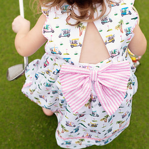 The Palms Reversible Golf Dress - MOOGCO Baby