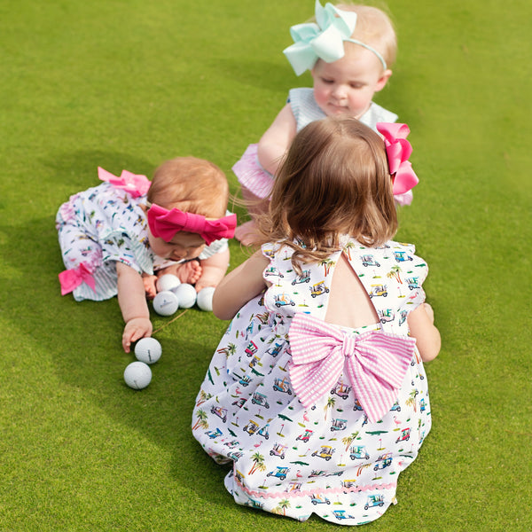 The Palms Reversible Golf Dress - MOOGCO Baby