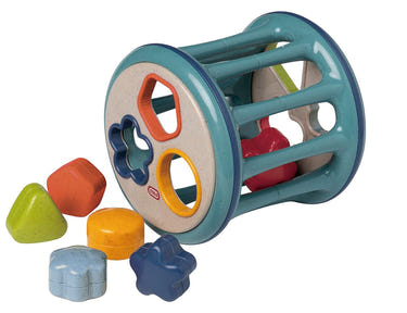 Rolling Shape Sorter by TOLO - Engaging early learning toy for babies to enhance shape recognition and motor skills.