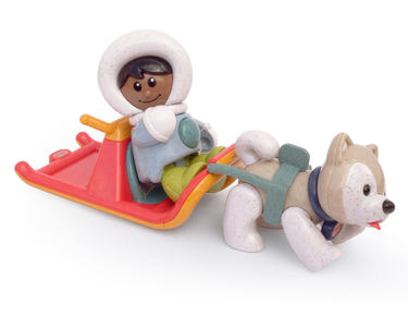 First Friends Sledge Set for babies, featuring colorful design and safe materials for fun winter playtime.