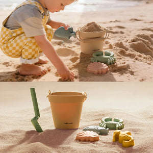 Tiny Land® One-Stop Beach Toy & Tent Set – Sea Blue