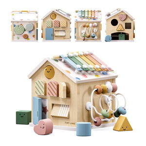 Complete Development Playset: Baby Walker and Activity Cube from angle 11, promoting fun and learning for infants.