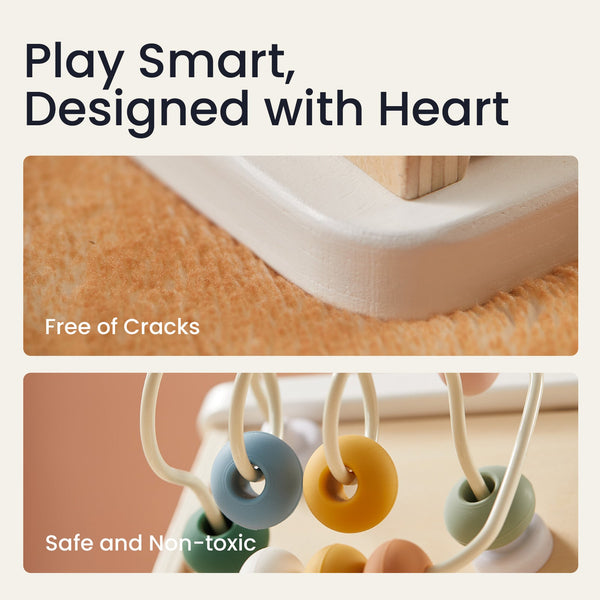 Tiny Land® Cottage Activity Cube - Morandi