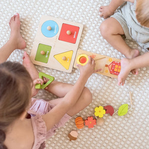 Tiny Land® Montessori Advanced Skills Baby Set for toddlers 13-24 months, showcasing engaging learning tools at angle 12.