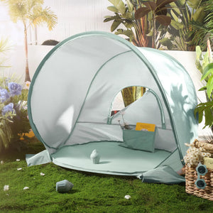 Tiny Land® Baby Beach Tent – Sea Blue Play Tent for Outdoor Fun