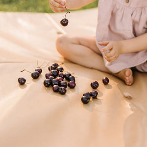 Sand Vegan Leather Mat