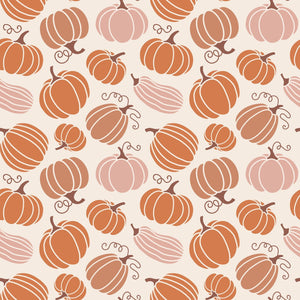 Zipper Footie - Pumpkin