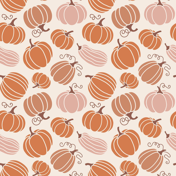 Zipper Footie - Pumpkin