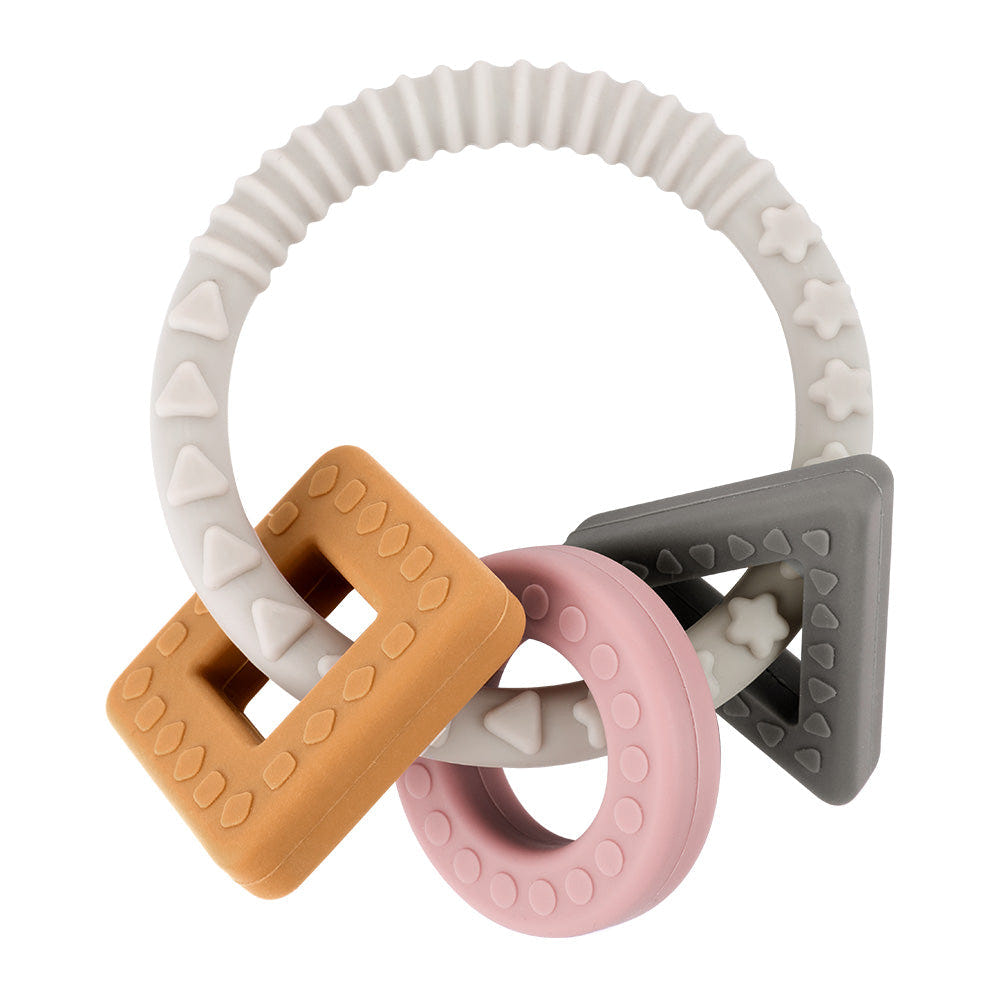 Haakaa Silicone Teething Ring - Safe, soft, and soothing teether for babies. Perfect for teething relief and comfort.