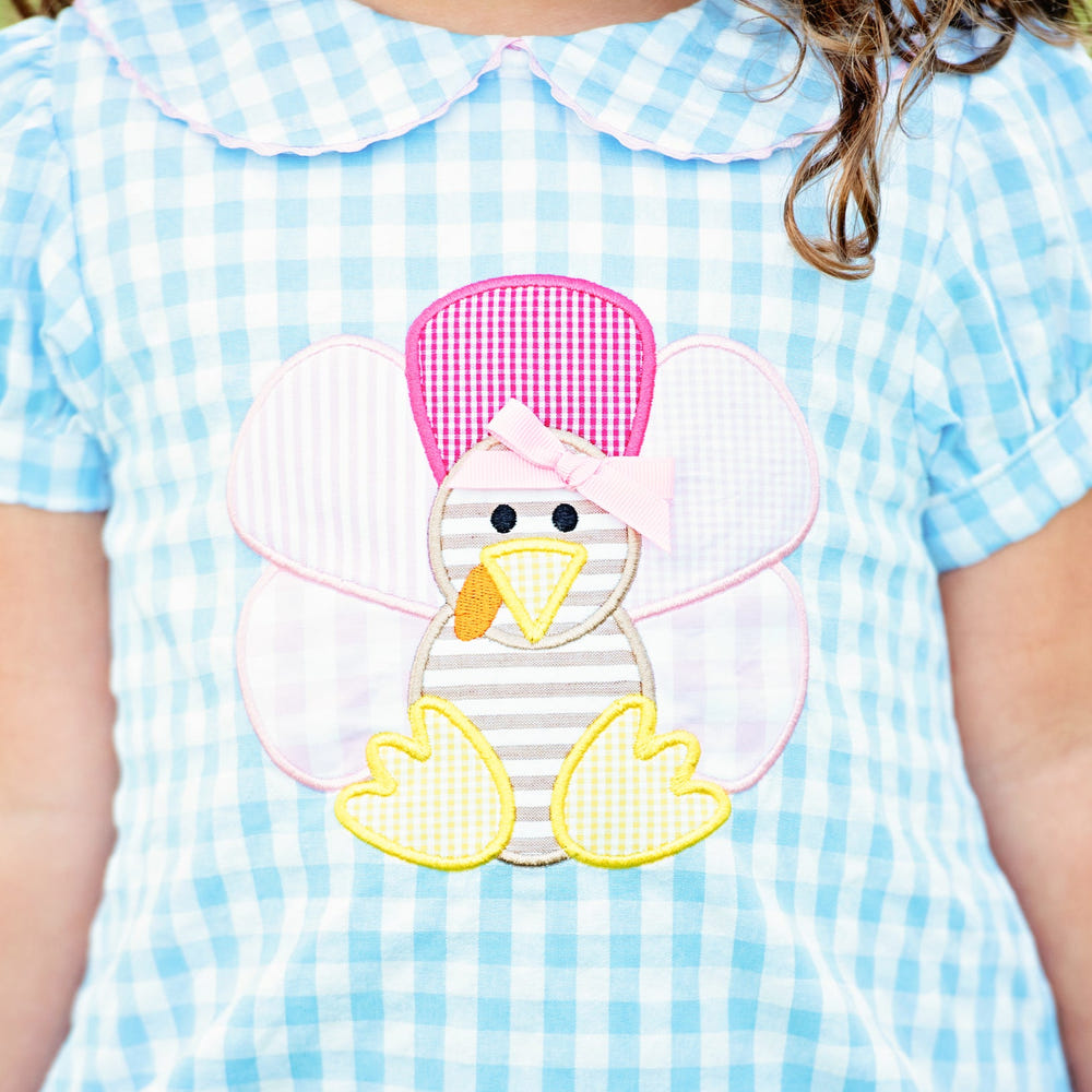 Girls Thanksgiving Turkey Dress for babies and toddlers, perfect for festive celebrations.