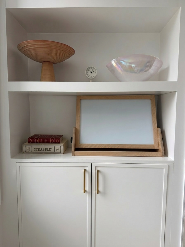 Wooden Tabletop Easel | 3-in-1 Magnetic Art Station
