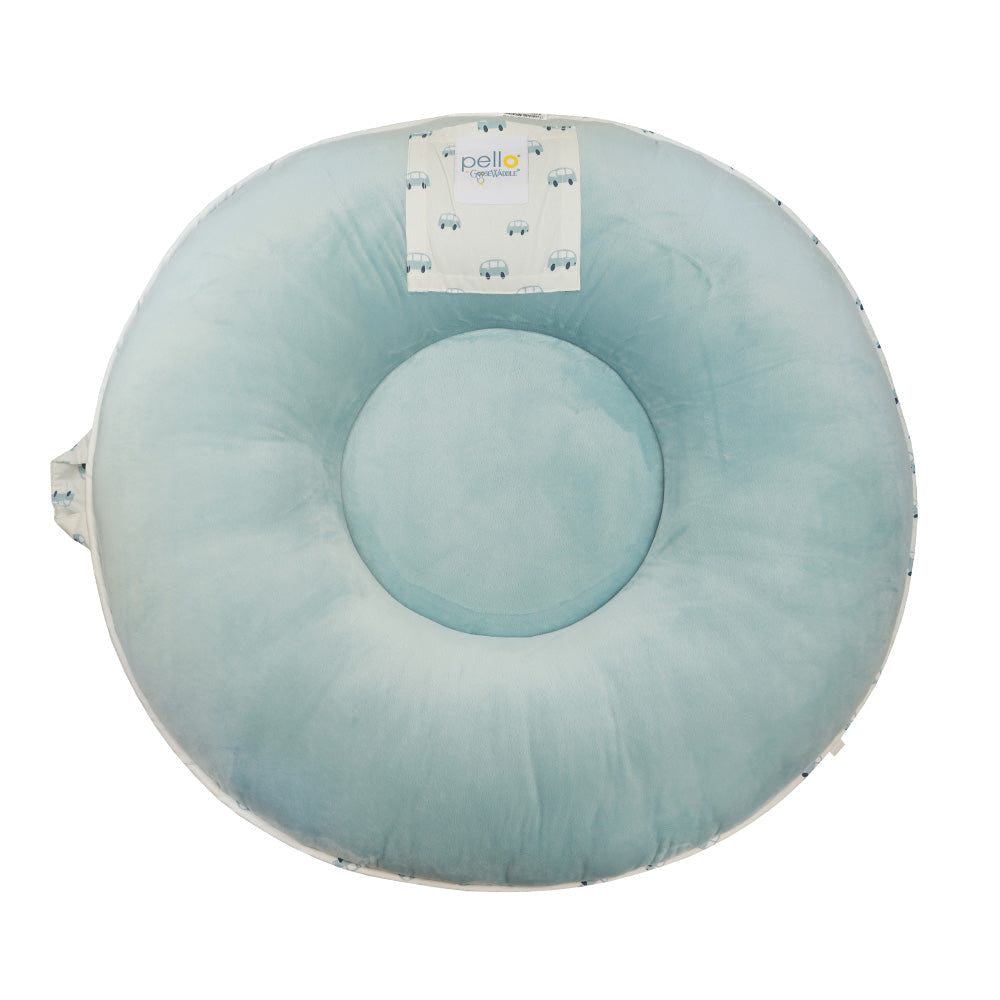 Tag Cornflower Floor Cushion - Soft, stylish floor cushion perfect for babies and toddlers.