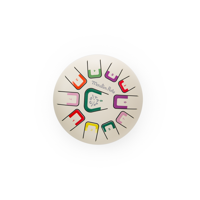 "After the Rain tongue drum for babies - soothing musical toy for early development and sensory play."