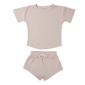 Tan Waffle Set