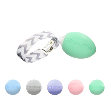 The Teething Egg® - innovative teether for soothing babies' gums and promoting healthy oral development.