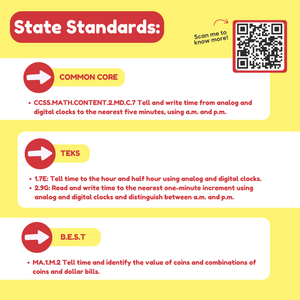 Telling Time Card Pack