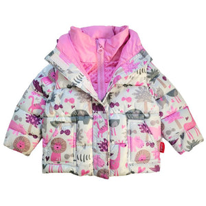 Car Seat Coat | The Road Coat Vegan - Safari Print