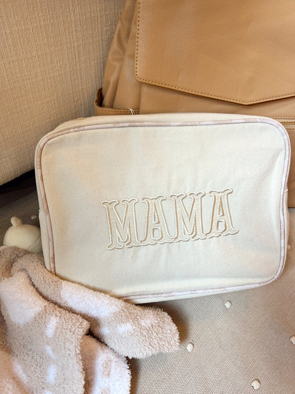Mama XL canvas travel bag in angle 9 view, perfect for stylish and practical baby essentials on the go.