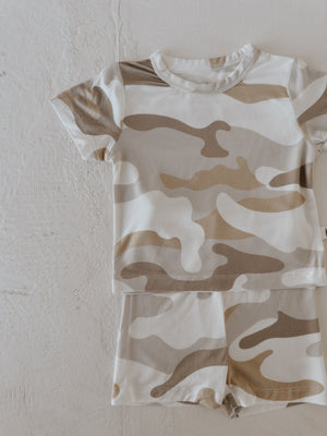 Bamboo Short Set | Camo 2.0