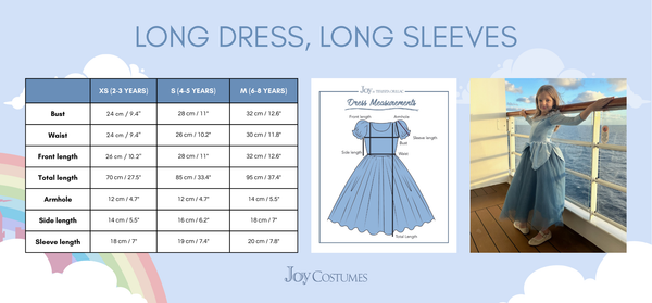 The Blue Sleeping Princess Dress