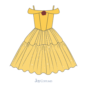 The Enchanted Rose Princess Dress