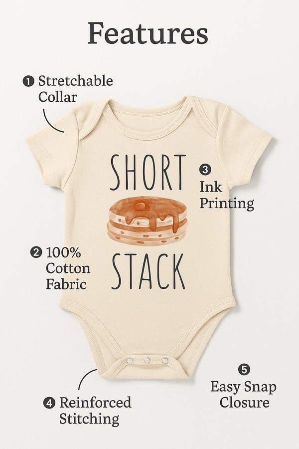 Thick Thighs Pumpkin Pies Newborn Baby Onesie® Bodysuit