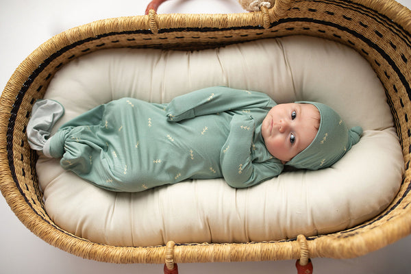 Arrow Knotted Newborn Gown