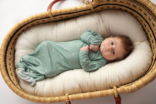 Arrow Knotted Newborn Gown