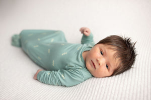 Arrow Knotted Newborn Gown