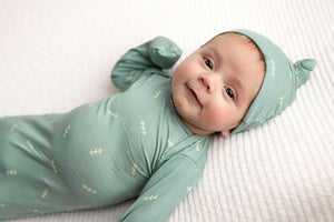 Arrow Knotted Newborn Gown