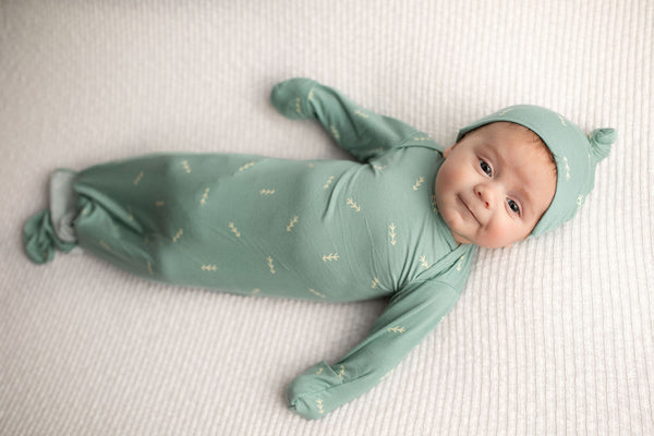 Arrow Knotted Newborn Gown