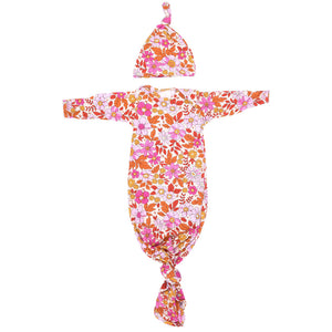 Wild Child Knotted Newborn Baby Gown