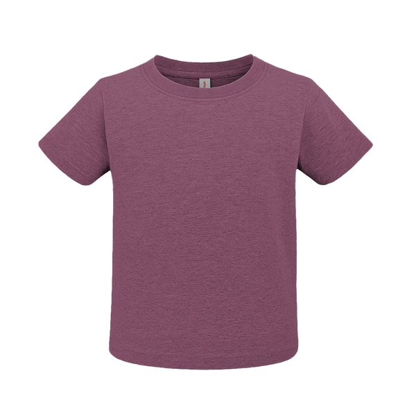 Unisex toddler short sleeve t-shirt in cottonfelt, displayed at angle 12, perfect for comfortable playtime.