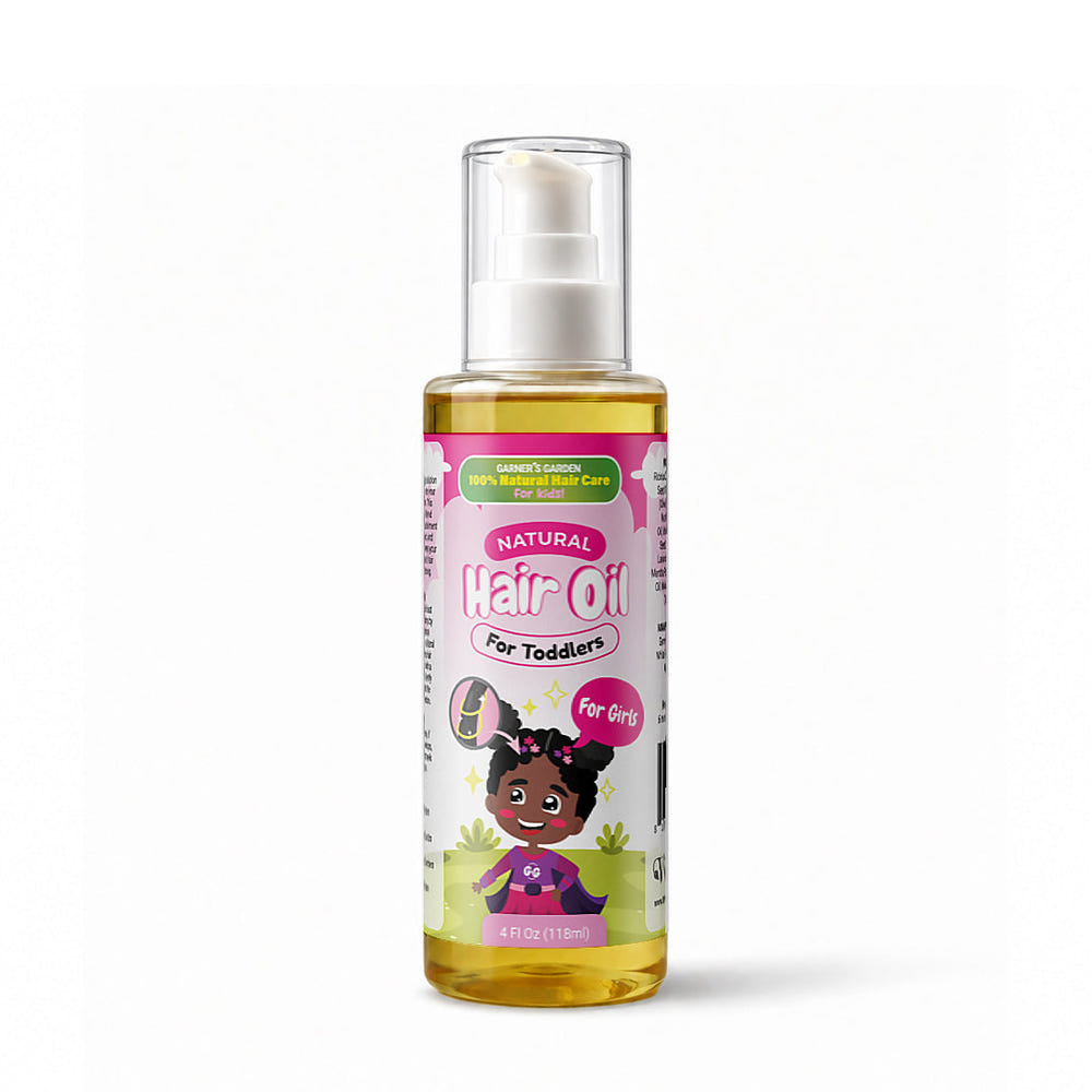 Garner's Garden Toddler Hair Oil natural blend for boys girls