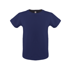 Unisex toddler short sleeve t-shirt in cottonfelt, angle 13 view, perfect for comfortable playtime.