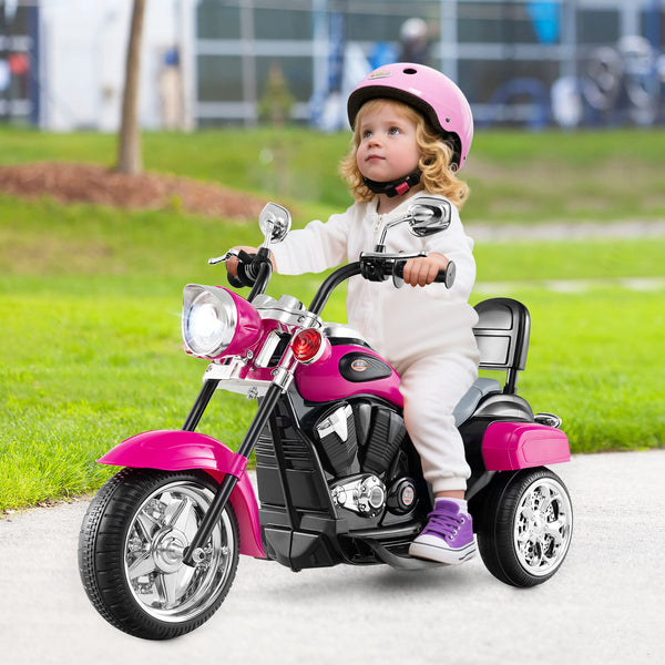 6V 3 Wheel Kids Motorcycle - Rechargeable for Kids - Electric Motorcycle