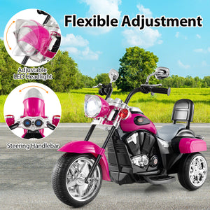 6V 3 Wheel Kids Motorcycle - Rechargeable for Kids - Electric Motorcycle
