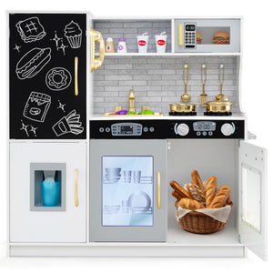 Toddler Pretend Play Kitchen for Boys and Girls 3-6 Years Old