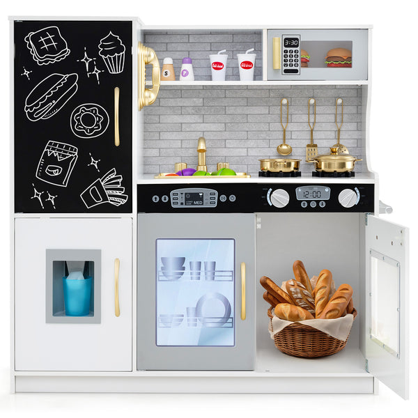Toddler Pretend Play Kitchen for Boys and Girls 3-6 Years Old