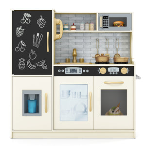 Toddler Pretend Play Kitchen for Boys and Girls 3-6 Years Old