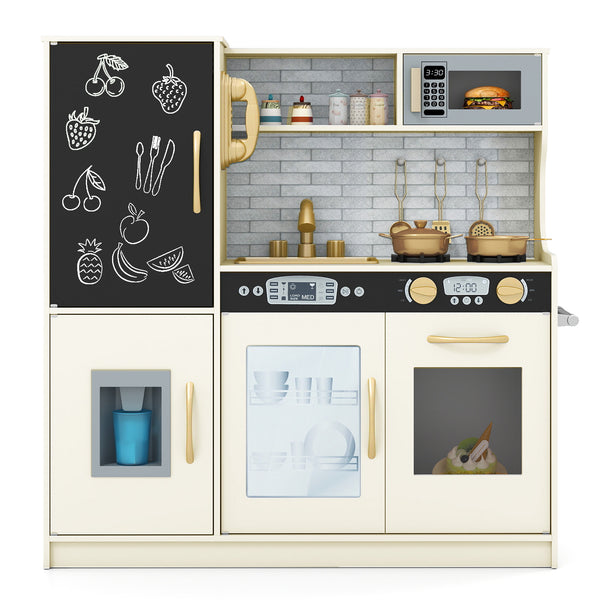 Toddler Pretend Play Kitchen for Boys and Girls 3-6 Years Old