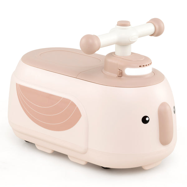 Toddler Ride on Toy with Trailer and Light Music - Educational for Kids
