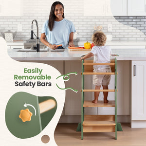 Montessori Toddler Tower - Adjustable Kitchen Stool Helper