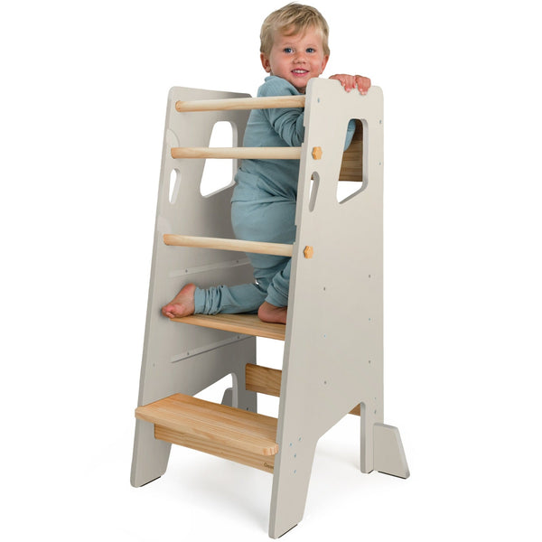 Montessori Toddler Tower - Adjustable Kitchen Stool Helper
